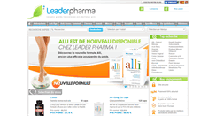 Desktop Screenshot of leaderpharma.com